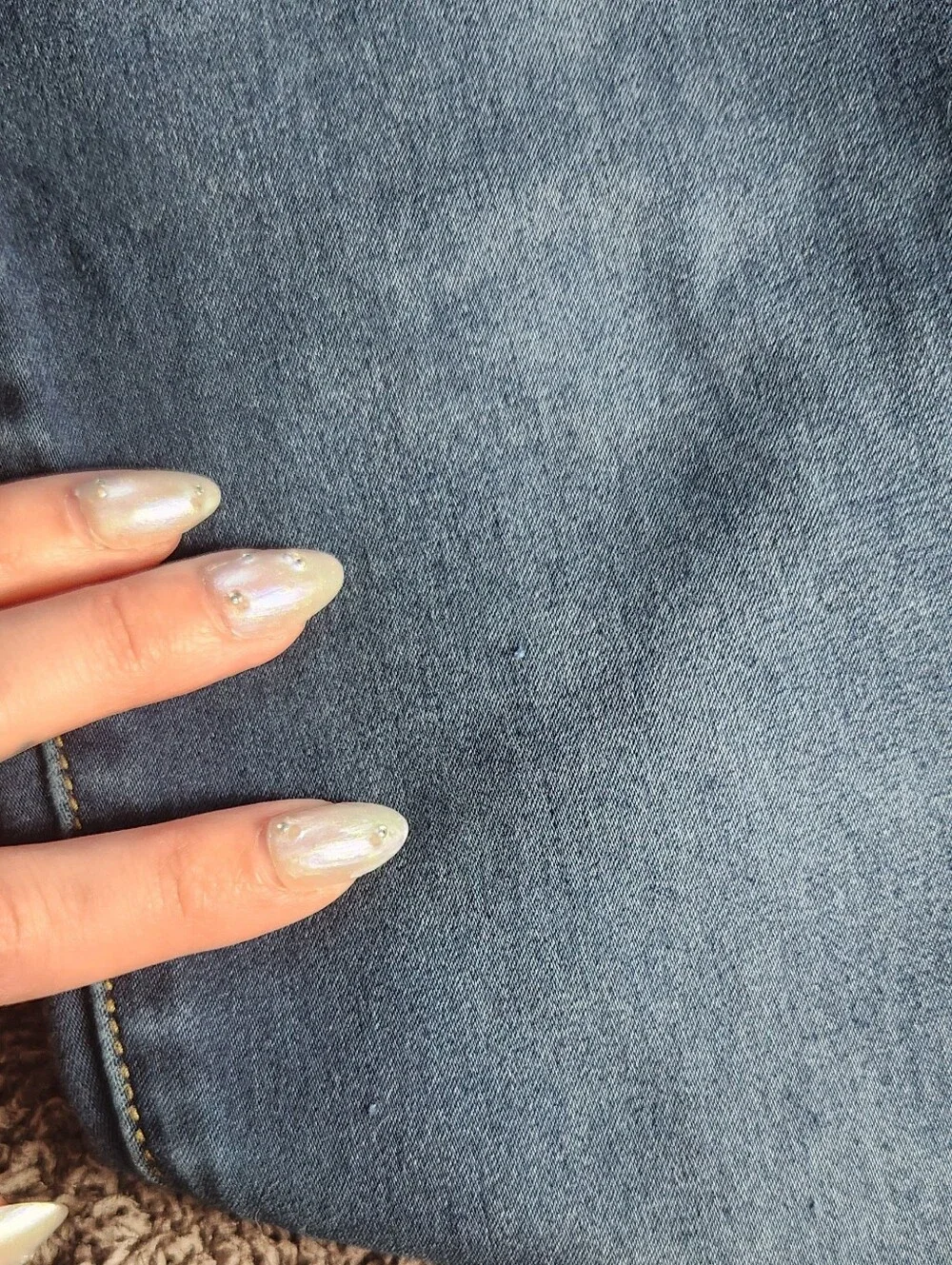Dark Wash American Eagle Low-Rise Jeggings - Picture 12 of 16